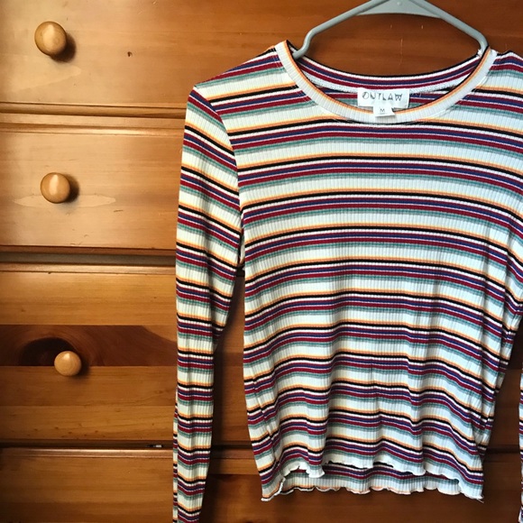 multi-color crop top - Picture 3 of 4